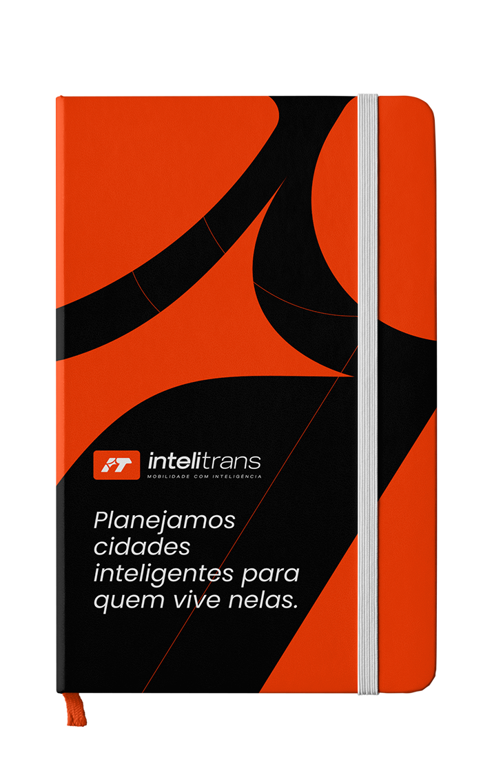 Aplicação frontal em caderno Intelitrans